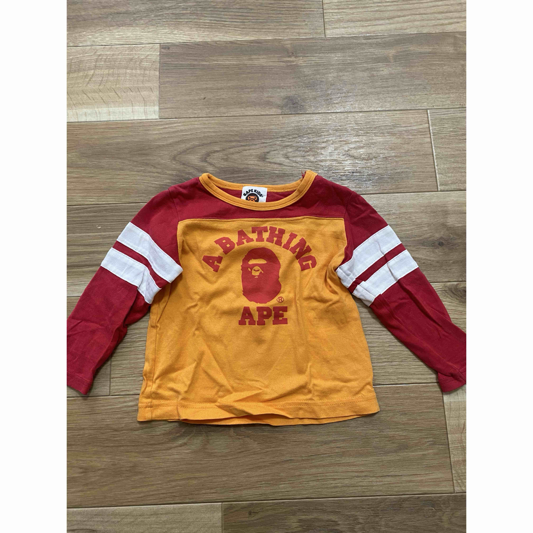 A BATHING APE - エイプ 長袖カットソーの通販 by 晴空ママshop A BATHING APE - エイプ 長袖カットソーの通販 by 晴空ママshop