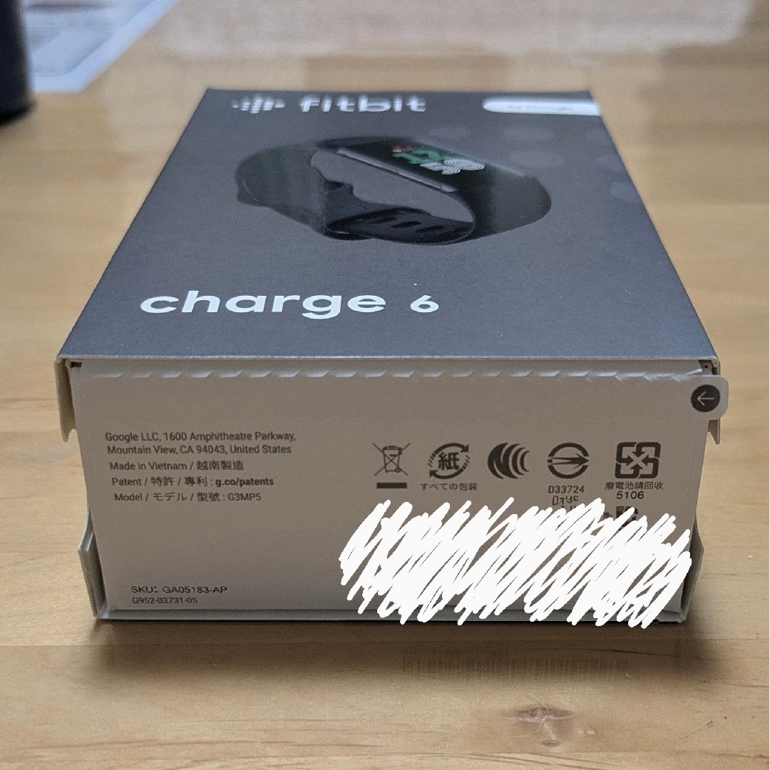 Fitbit - 【新品未開封】 Fitbit Charge 6 Obsidian Blackの通販 Fitbit - 【新品未開封】 Fitbit Charge 6 Obsidian Blackの通販