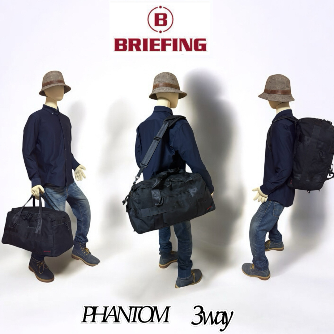 BRIEFING - 【希少】BRIEFING PHANTOM GOLF 3way ボストンバッグ BRIEFING - 【希少】BRIEFING PHANTOM GOLF 3way ボストンバッグ