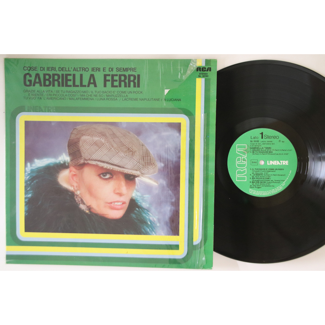 伊LP Gabriella Ferri Cose Di Ieri, Dellaltro Ieri E Di Sempre NL33193 RCA /00260 エンタメ/ホビーのエンタメ その他(その他)の商品写真