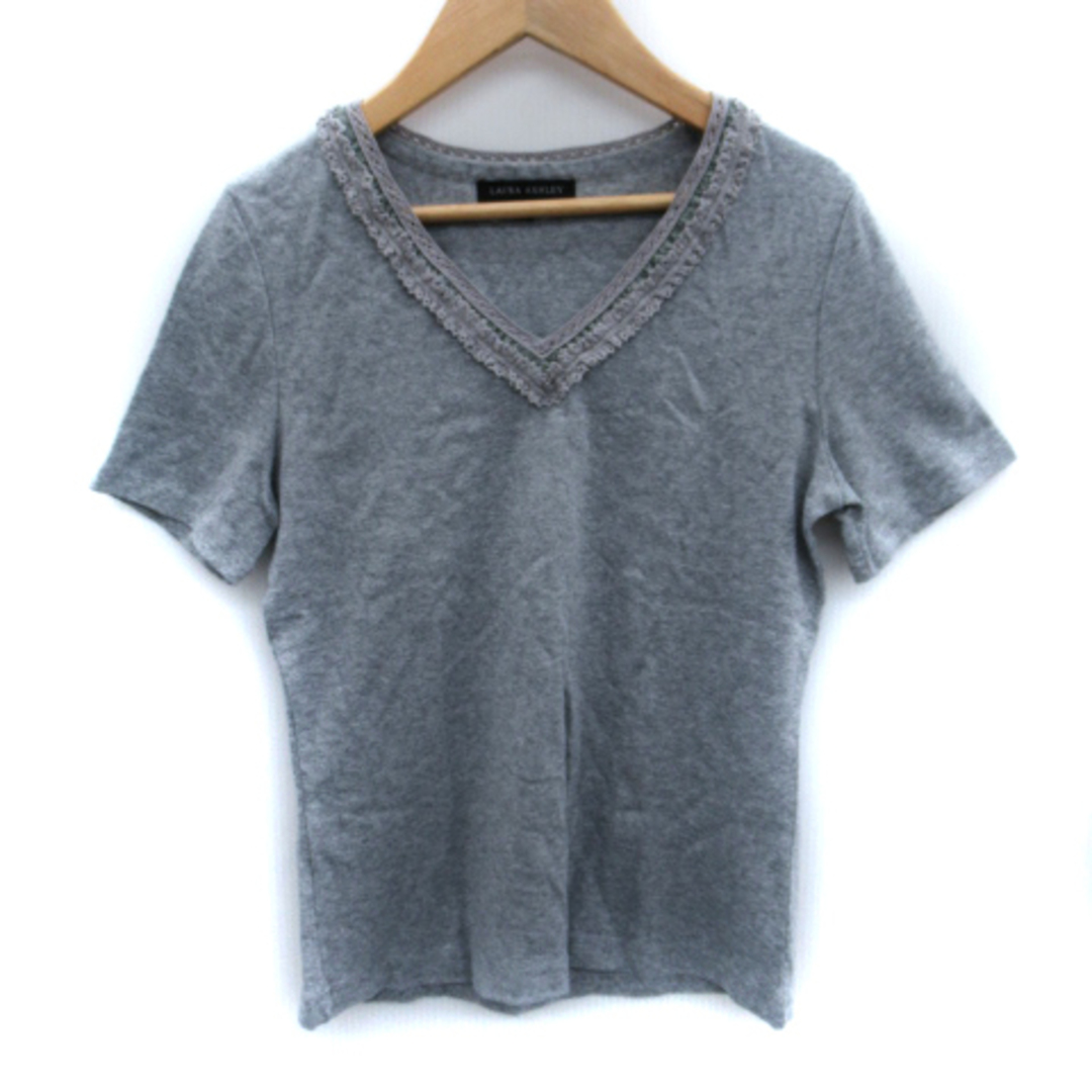 LAURA ASHLEY - ローラアシュレイ Tシャツ カットソー 半袖 V LAURA ASHLEY - ローラアシュレイ Tシャツ カットソー 半袖 V