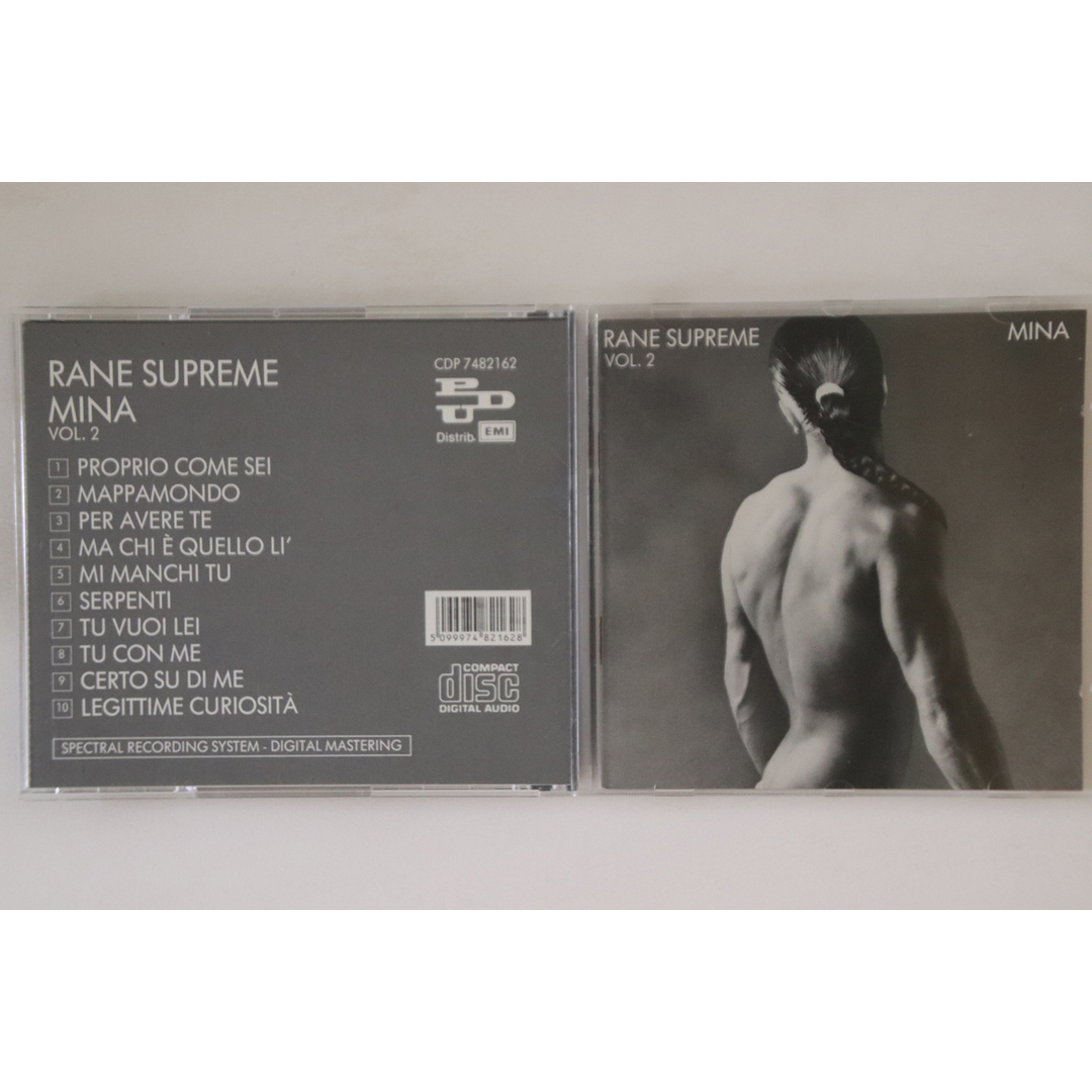 伊CD Mina Rane Supreme Vol. 2 CDP7482162 PDU /00110 エンタメ/ホビーのCD(ポップス/ロック(洋楽))の商品写真