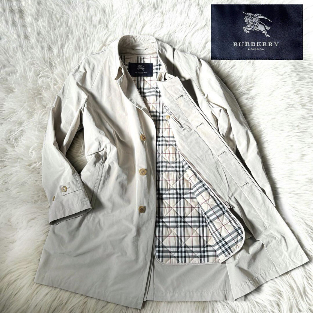 BURBERRY - 極美品 バーバリーロンドン コート ノバチェック BURBERRY - 極美品 バーバリーロンドン コート ノバチェック