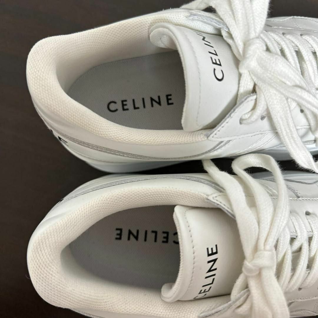 CELINE - セリーヌ ブロック ウェッジ スニーカー size 37 CELINE - セリーヌ ブロック ウェッジ スニーカー size 37