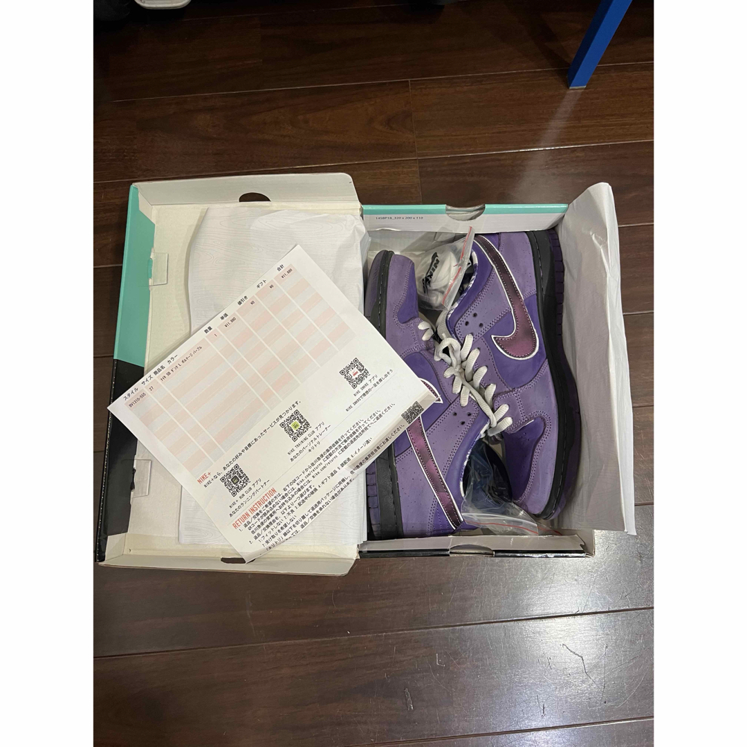 NIKE(ナイキ)のNike SB Dunk Low Purple Lobster Concepts メンズの靴/シューズ(スニーカー)の商品写真