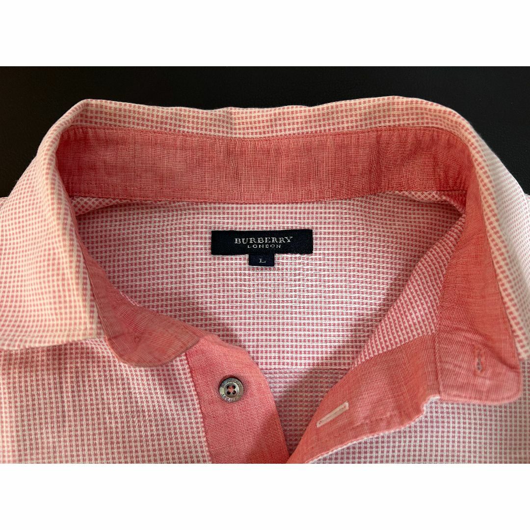 BURBERRY - ㊷BURBERRY メンズポロシャツ Lサイズの通販 by BURBERRY - ㊷BURBERRY メンズポロシャツ Lサイズの通販 by