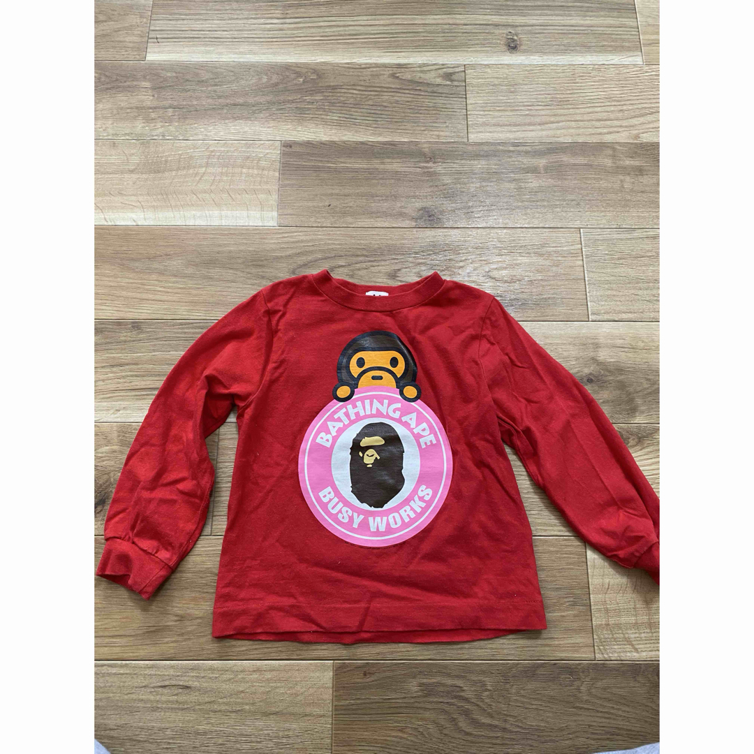 A BATHING APE - エイプ 長袖カットソーの通販 by 晴空ママshop A BATHING APE - エイプ 長袖カットソーの通販 by 晴空ママshop