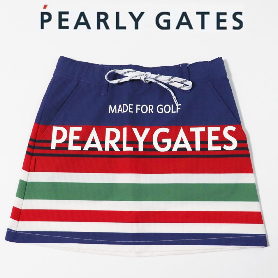 PEARLY GATES - 《パーリーゲイツ》新品 ストレッチ マルチ PEARLY GATES - 《パーリーゲイツ》新品 ストレッチ マルチ
