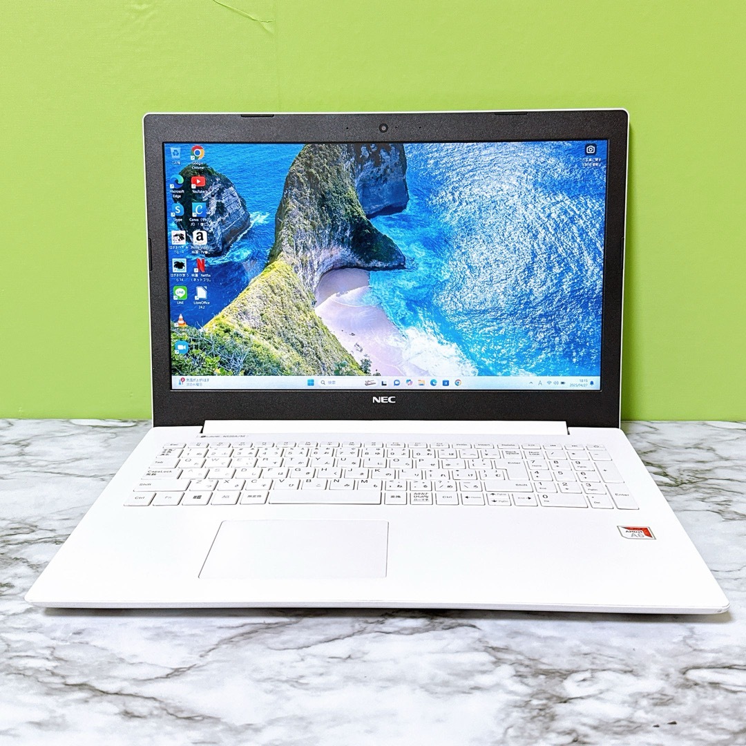 NEC - 超美品✨極速SSD&メモリ8GB✨フルHD✨Win11✨カメラ付 NEC - 超美品✨極速SSD&メモリ8GB✨フルHD✨Win11✨カメラ付