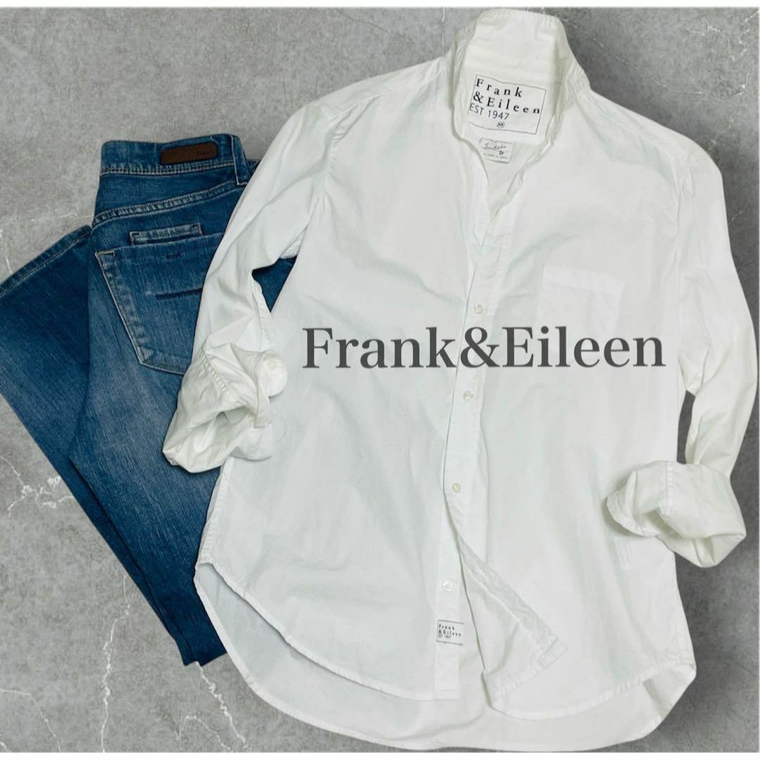 Frank&Eileen - 美品✨フランクアンドアイリーン 白ーシャツ Frank&Eileen - 美品✨フランクアンドアイリーン 白ーシャツ