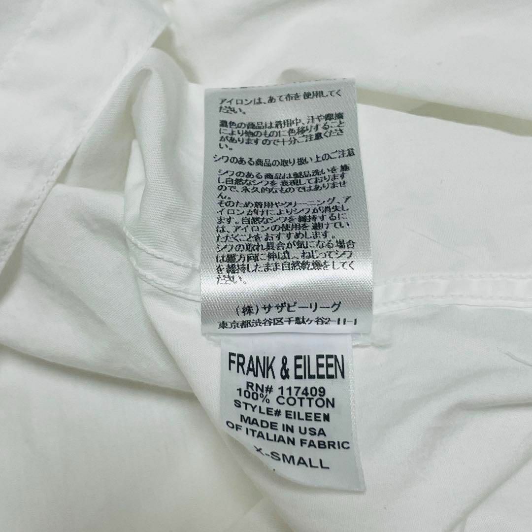 Frank&Eileen - 美品✨フランクアンドアイリーン 白ーシャツ Frank&Eileen - 美品✨フランクアンドアイリーン 白ーシャツ