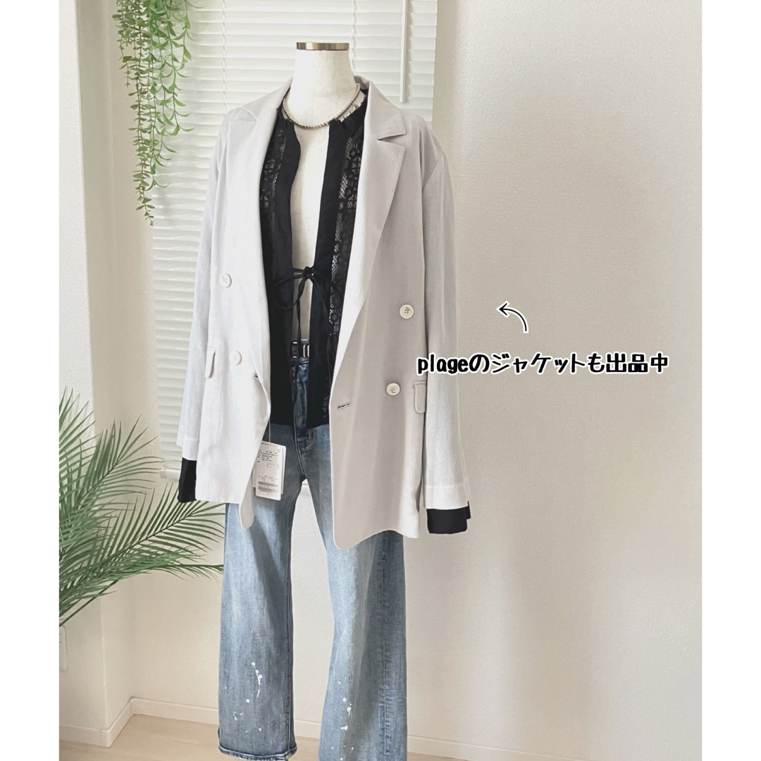 Plage - 【2024SS】plage 【R'IAM】レースミニシャツ の通販 by Plage - 【2024SS】plage 【R'IAM】レースミニシャツ の通販 by