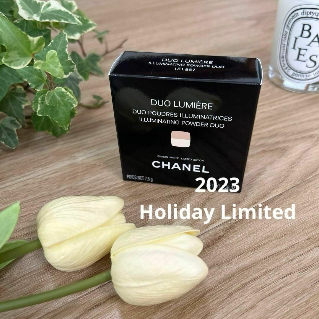 CHANEL - 新品CHANELシャネル 特別限定品 デュオプードゥル CHANEL - 新品CHANELシャネル 特別限定品 デュオプードゥル