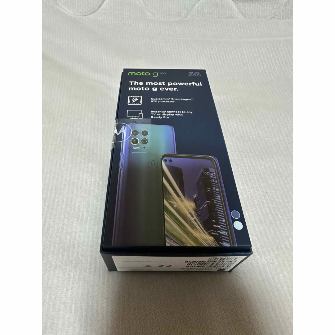 Motorola - 新品未開封品 MOTOROLA moto g100 SIMフリーの通販 Motorola - 新品未開封品 MOTOROLA moto g100 SIMフリーの通販