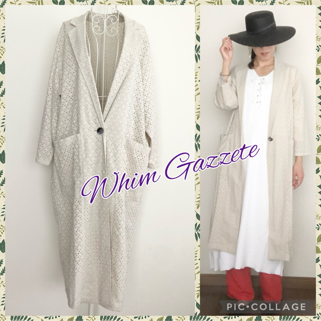 Whim Gazette - 未使用☆Whim Gazette ウィムガゼット コットン Whim Gazette - 未使用☆Whim Gazette ウィムガゼット コットン