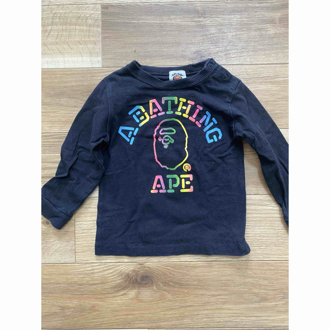 A BATHING APE - エイプ 長袖カットソーの通販 by 晴空ママshop A BATHING APE - エイプ 長袖カットソーの通販 by 晴空ママshop