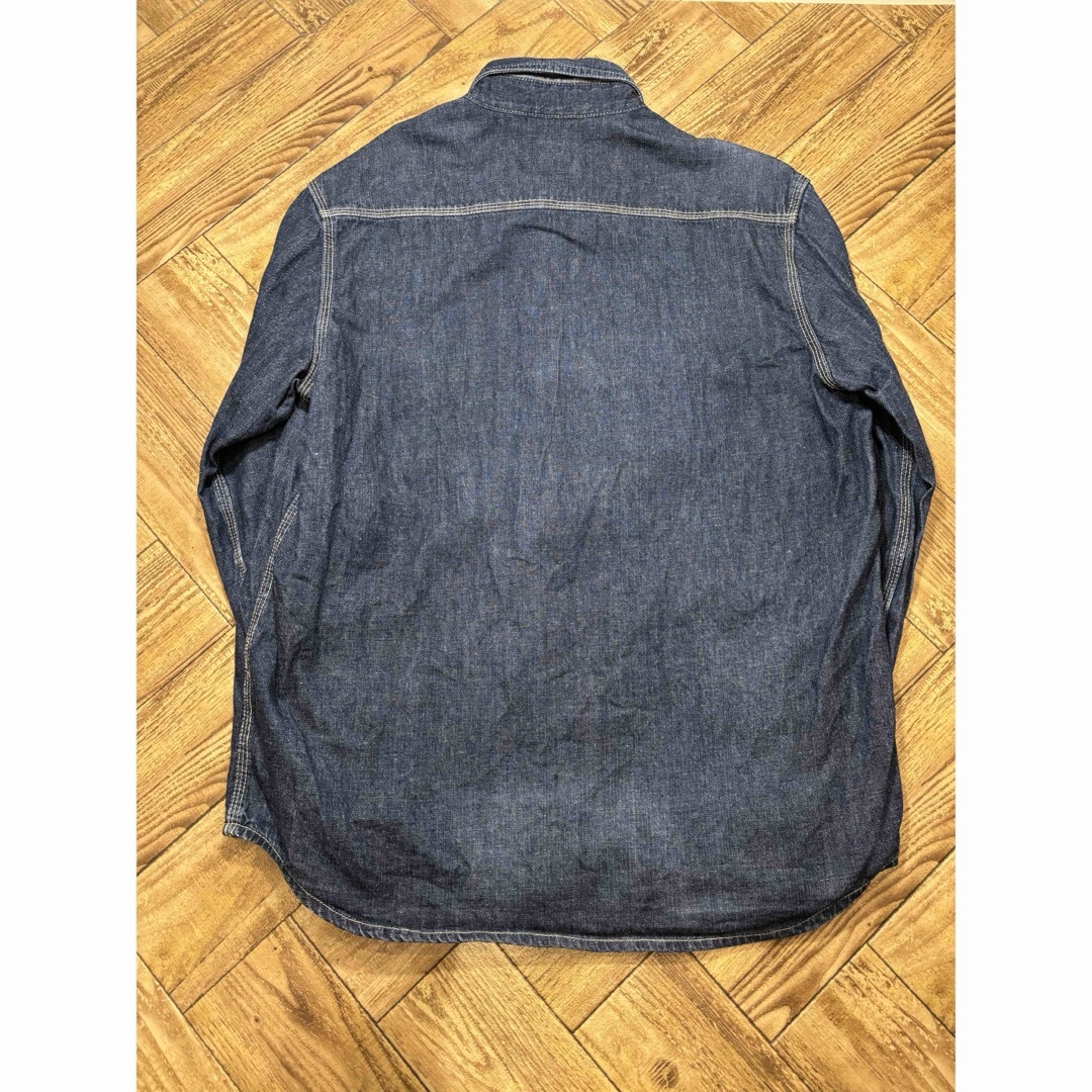 TENDERLOIN - TENDERLOINテンダーロイン T-DENIM SHIRTSロゴ刺繍 TENDERLOIN - TENDERLOINテンダーロイン T-DENIM SHIRTSロゴ刺繍