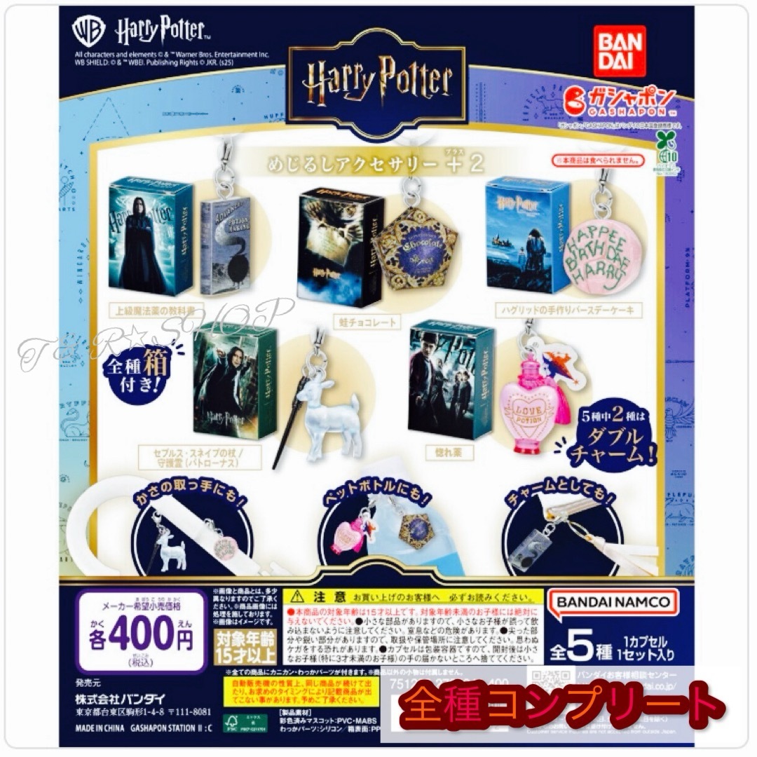 【◎フルコンプ】ハリー・ポッター めじるしアクセサリー+2 エンタメ/ホビーのおもちゃ/ぬいぐるみ(キャラクターグッズ)の商品写真