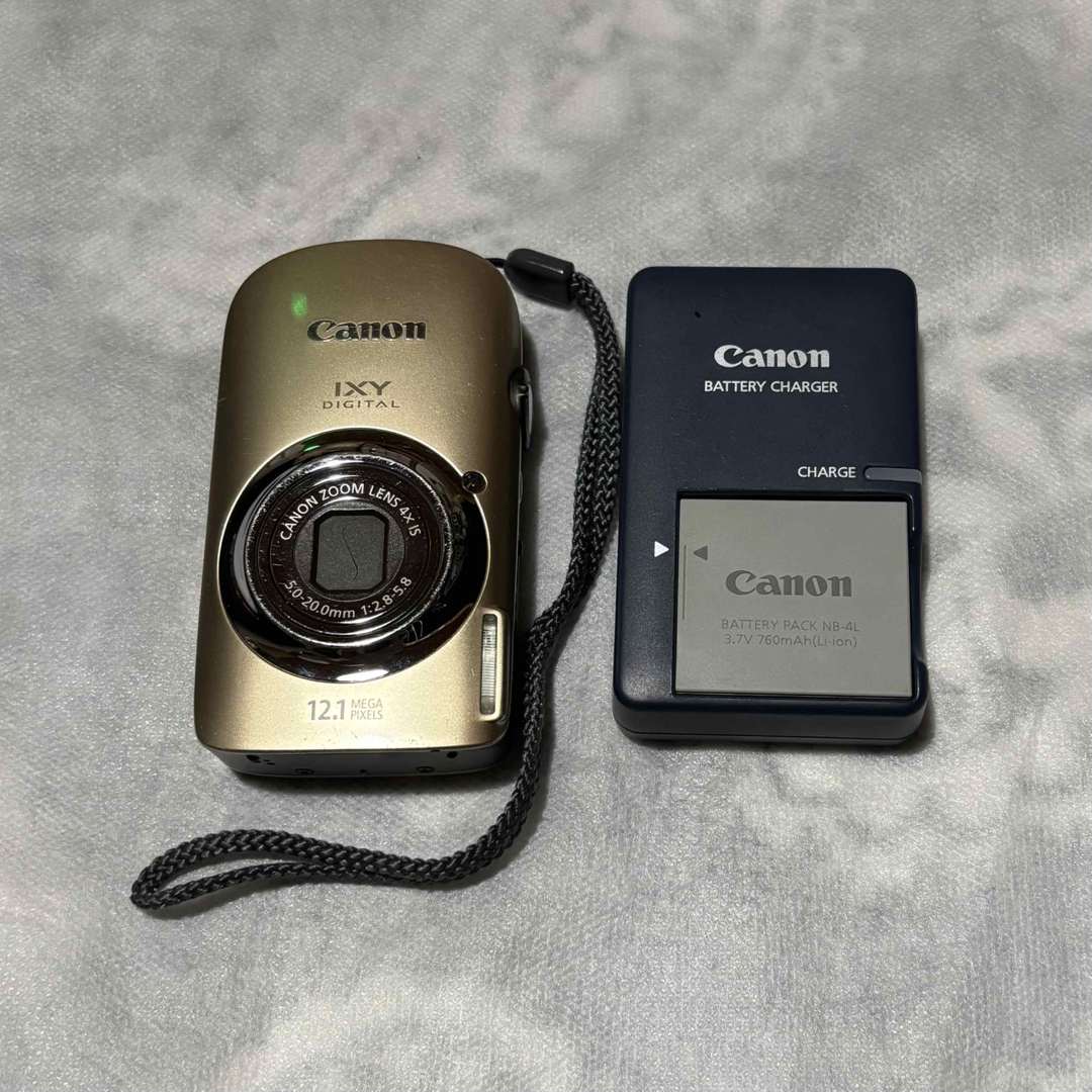 Canon - Canon IXY DIGITAL 12.1MP ゴールドの通販 by Canon - Canon IXY DIGITAL 12.1MP ゴールドの通販 by