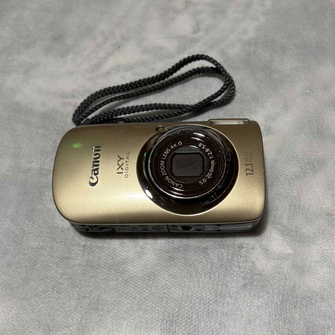 Canon - Canon IXY DIGITAL 12.1MP ゴールドの通販 by Canon - Canon IXY DIGITAL 12.1MP ゴールドの通販 by