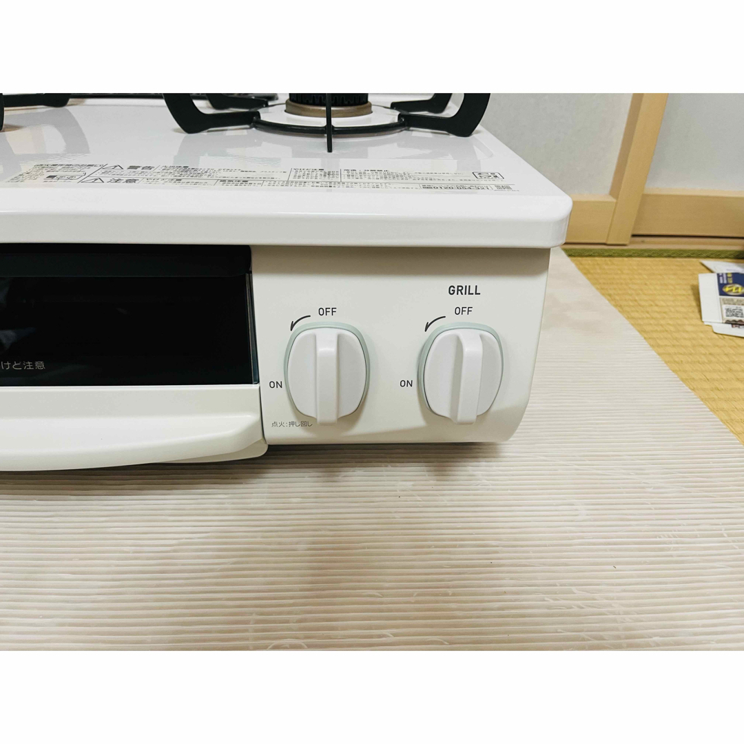 Rinnai - リンナイ 都市ガス ホワロ ガスコンロ ガステーブルの Rinnai - リンナイ 都市ガス ホワロ ガスコンロ ガステーブルの
