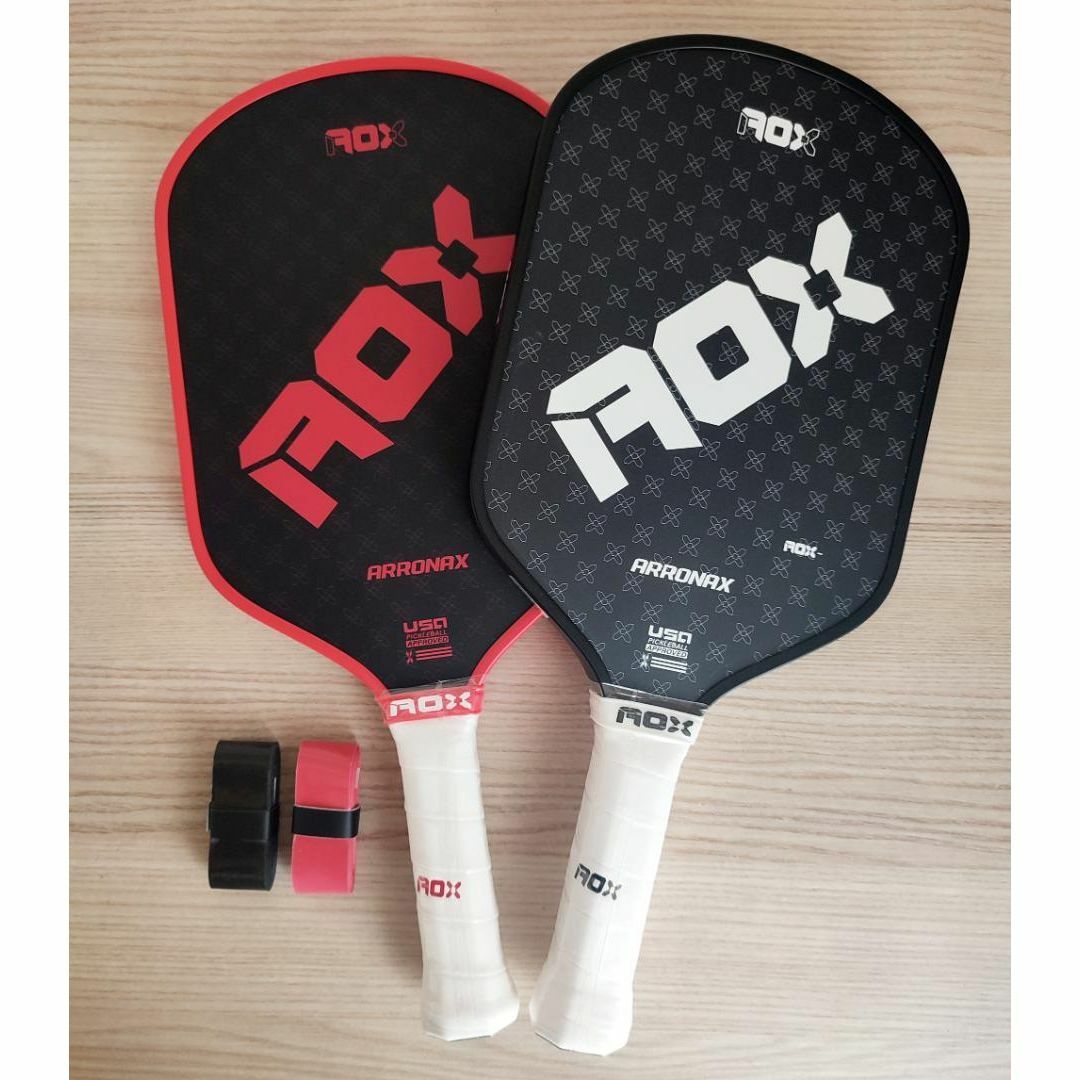 2個セット ピックルボール パドル ARRONAX ファイバーグラス 赤 2個セット ピックルボール パドル ARRONAX ファイバーグラス 赤