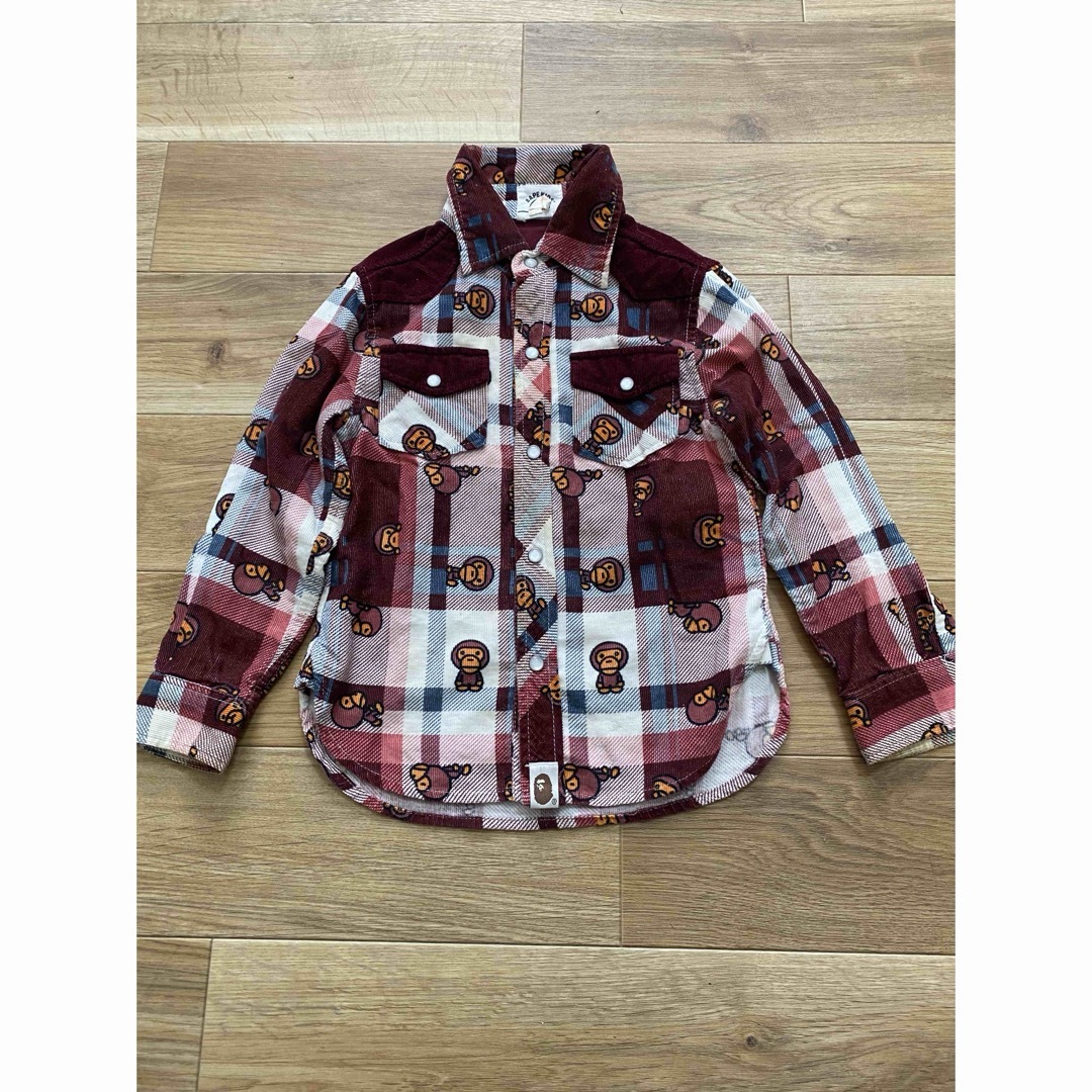 A BATHING APE - エイプ 長袖シャツの通販 by ⚠️発送は5月6日 A BATHING APE - エイプ 長袖シャツの通販 by ⚠️発送は5月6日
