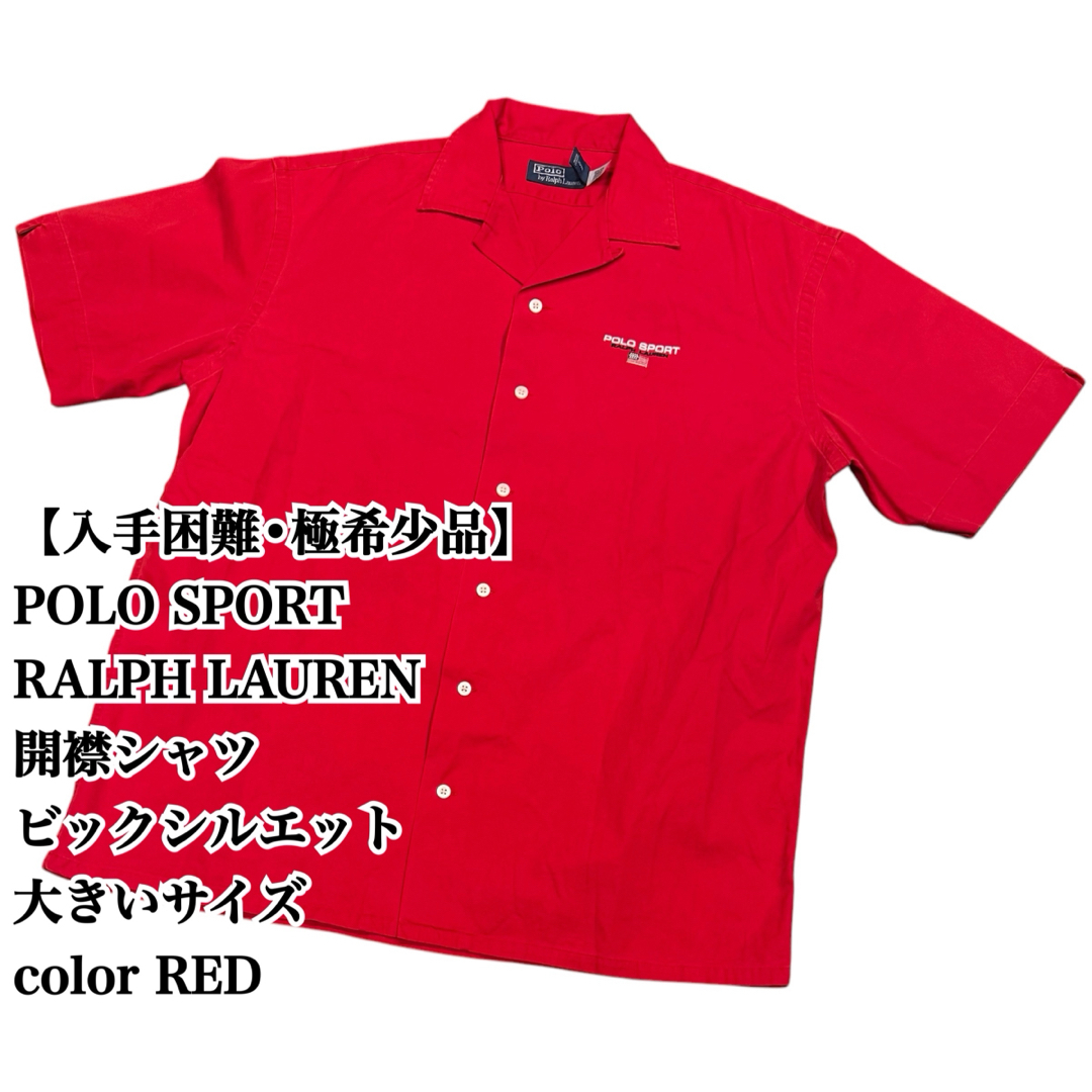 Ralph Lauren - 【希少】POLO SPORT Ralph Lauren 開襟シャツ Ralph Lauren - 【希少】POLO SPORT Ralph Lauren 開襟シャツ