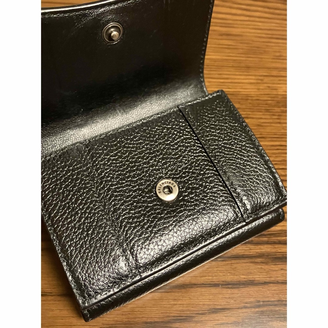 BALENCIAGA - バレンシアガ 600212 レザー ミニ ウォレット 財布 BALENCIAGA - バレンシアガ 600212 レザー ミニ ウォレット 財布