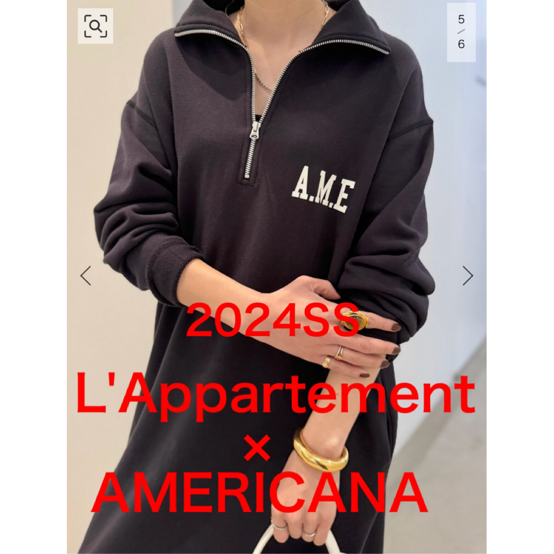 【在庫あり/即出荷可】 L'Appartement DEUXIEME CLASSE - アメリカーナ✖️アパルトモン トップス