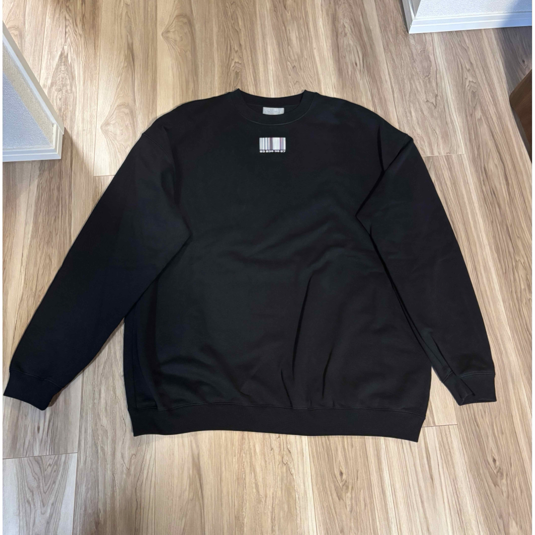 VETEMENTS - 【VTMNTS】バーコードスウェットの通販 by くる VETEMENTS - 【VTMNTS】バーコードスウェットの通販 by くる