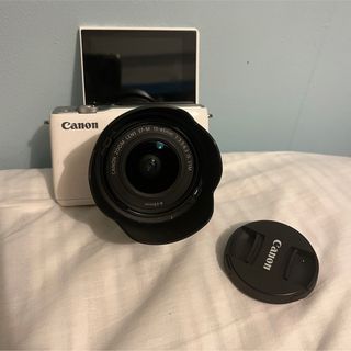 Canon - Canon EOS M10 ミラーレスカメラ ホワイト EF-M15-45mm Canon - Canon EOS M10 ミラーレスカメラ ホワイト EF-M15-45mm