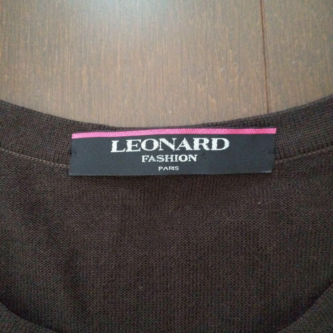 LEONARD - ky71【超美品】LEONARDFASHION 半袖トップス LEONARD - ky71【超美品】LEONARDFASHION 半袖トップス