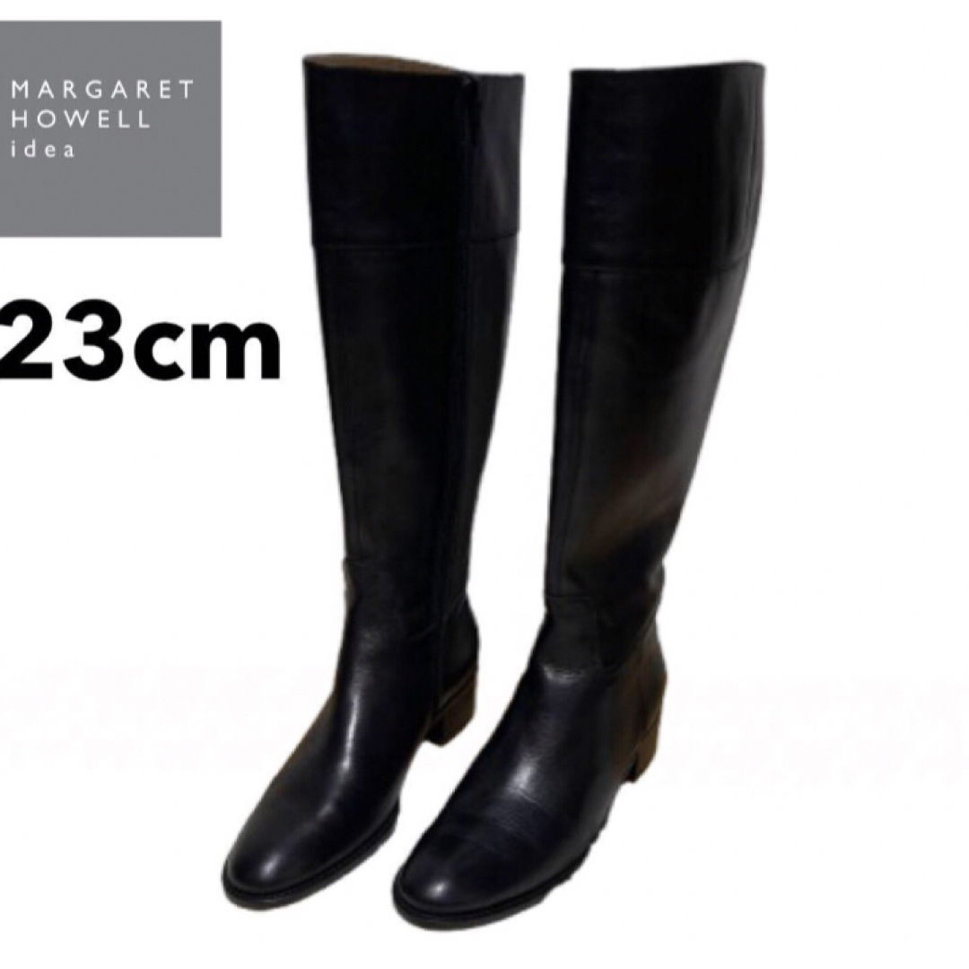 MARGARET HOWELL - 美品 マーガレットハウエル ロングブーツの MARGARET HOWELL - 美品 マーガレットハウエル ロングブーツの