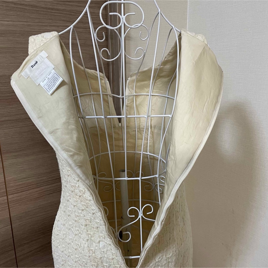 René - 美品☆Rene☆美スタイル☆パール☆ワンピース☆ルネ☆36 René - 美品☆Rene☆美スタイル☆パール☆ワンピース☆ルネ☆36