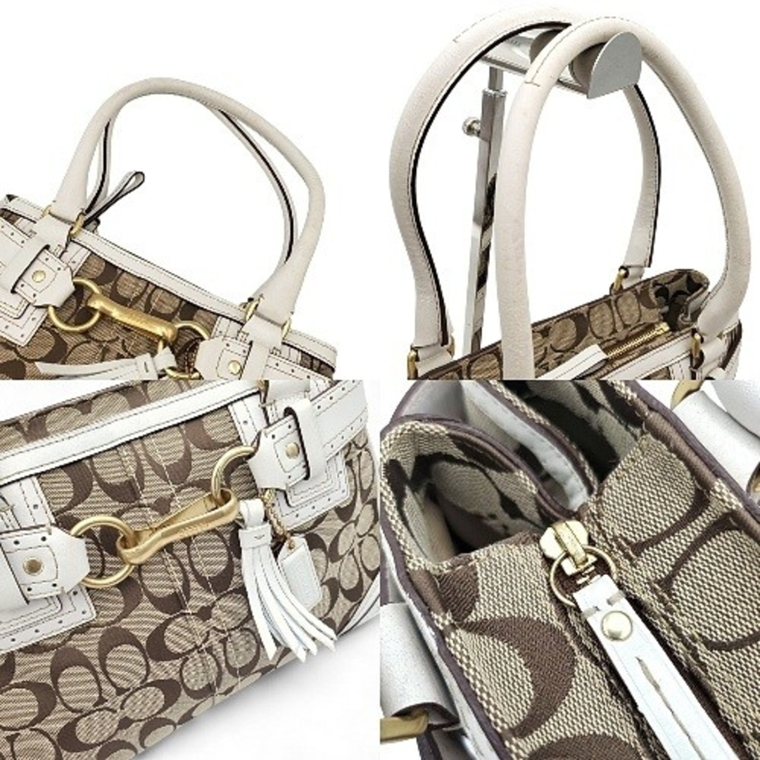 COACH - COACH トートバッグ キャリーオール シグネチャー COACH - COACH トートバッグ キャリーオール シグネチャー