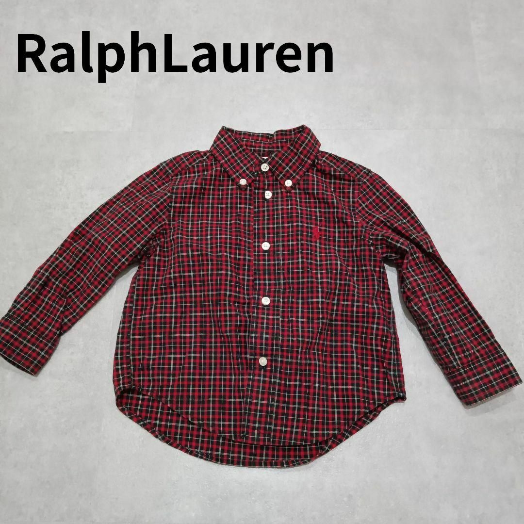 Ralph Lauren - Ralph Lauren チェック柄 長袖シャツ 18M 80 90 Ralph Lauren - Ralph Lauren チェック柄 長袖シャツ 18M 80 90