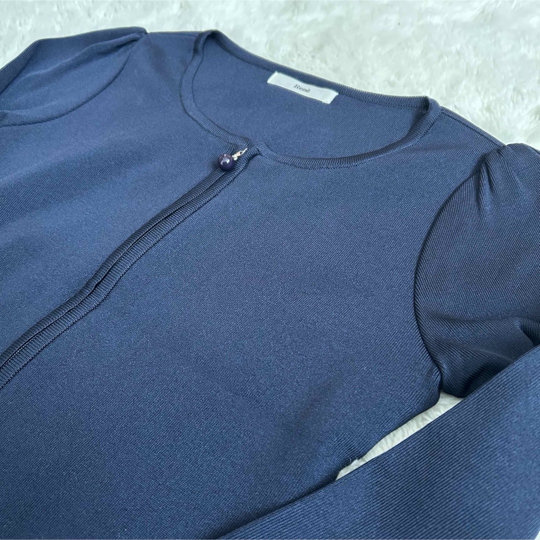 René - 【新品未使用✨】Rene ルネ カーディガン ファスナー René - 【新品未使用✨】Rene ルネ カーディガン ファスナー