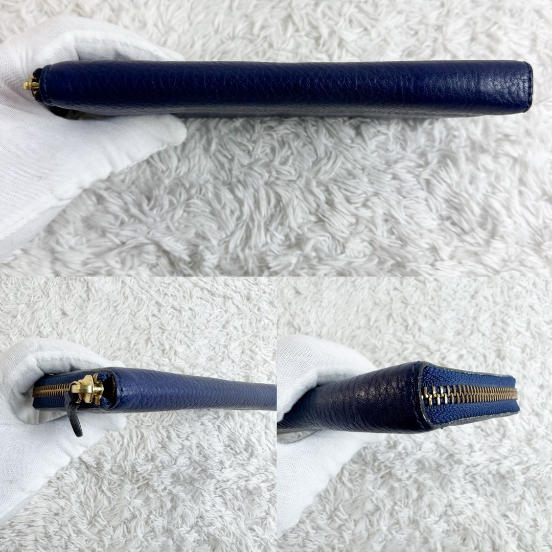 Felisi - 【美品】フェリージ 長財布 ラウンドファスナー レザー Felisi - 【美品】フェリージ 長財布 ラウンドファスナー レザー