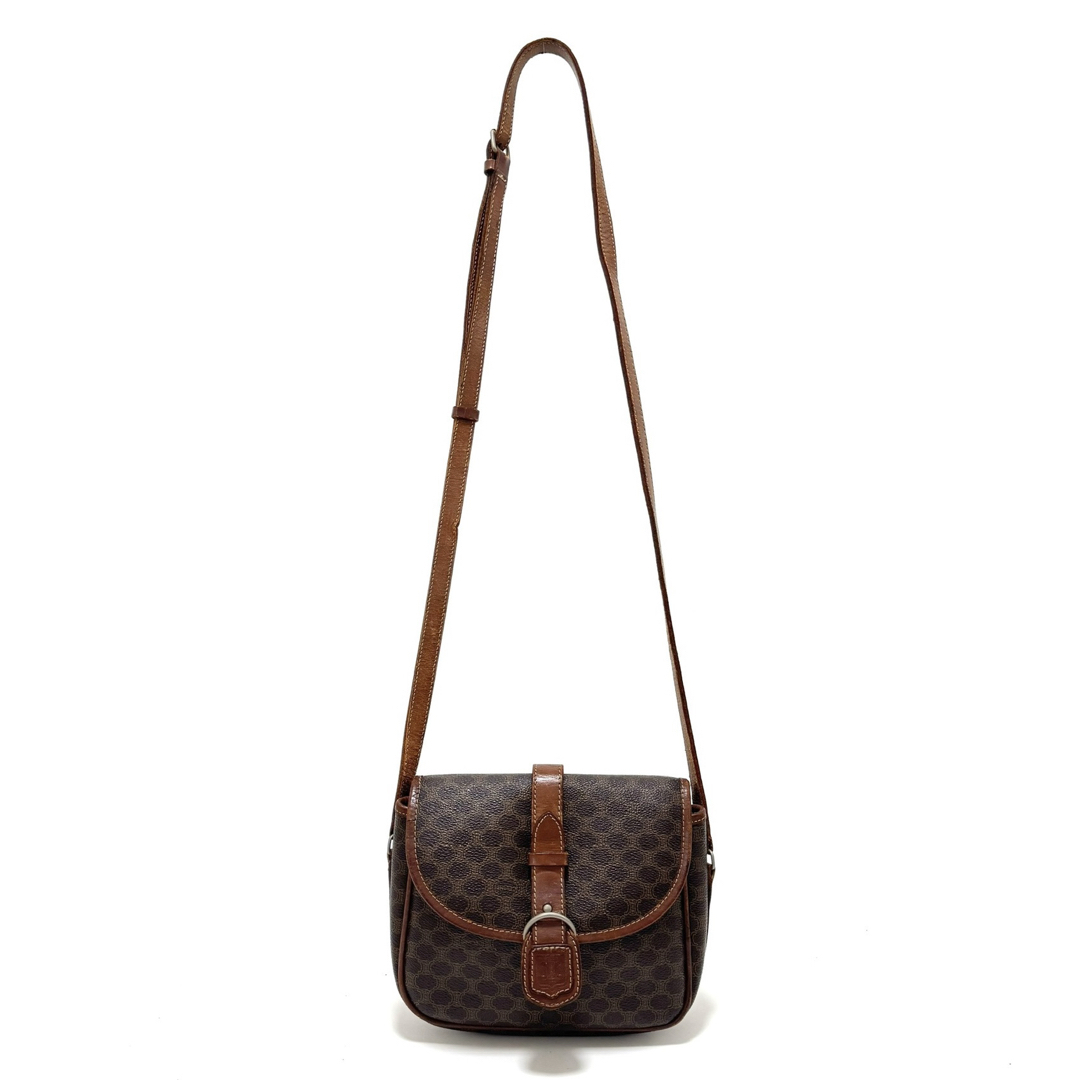 CELINE - セリーヌ ショルダーバッグ ポシェット マカダム CELINE - セリーヌ ショルダーバッグ ポシェット マカダム