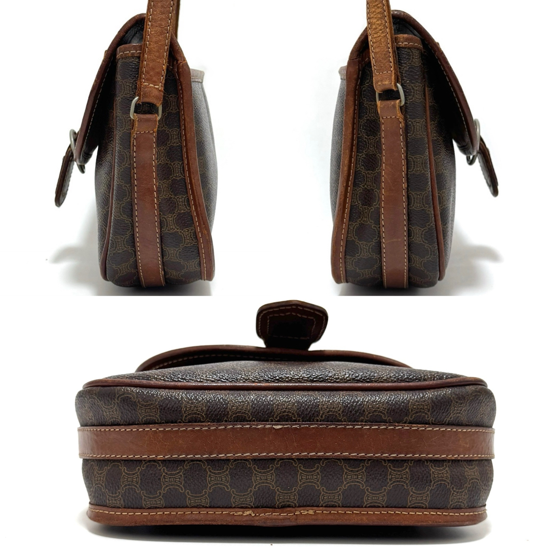 CELINE - セリーヌ ショルダーバッグ ポシェット マカダム CELINE - セリーヌ ショルダーバッグ ポシェット マカダム