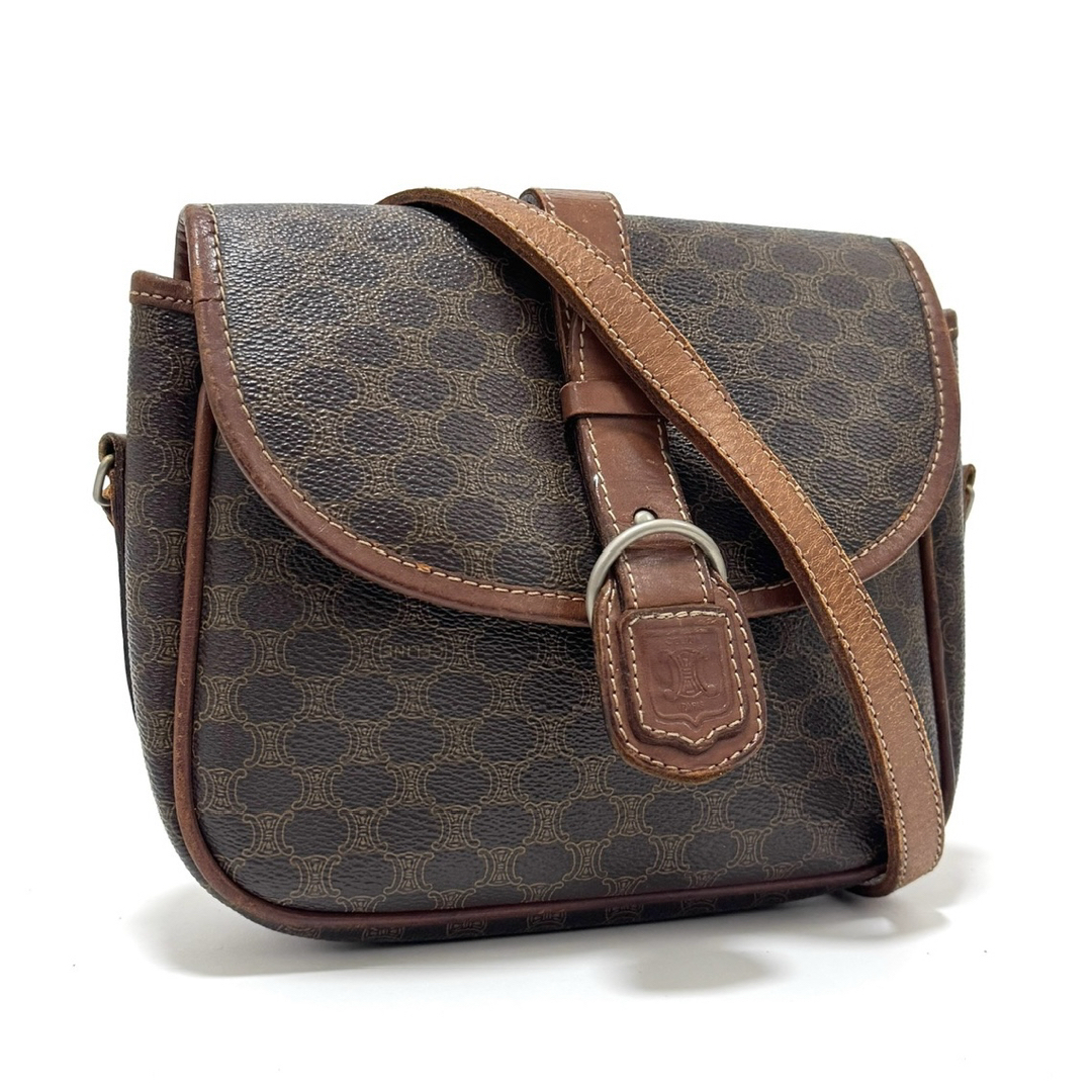 CELINE - セリーヌ ショルダーバッグ ポシェット マカダム CELINE - セリーヌ ショルダーバッグ ポシェット マカダム