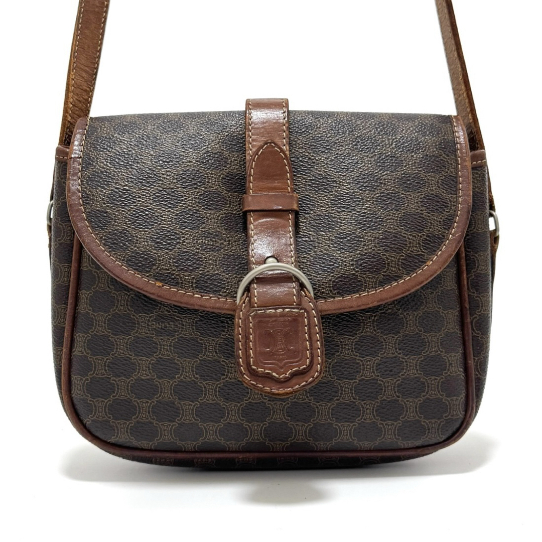 CELINE - セリーヌ ショルダーバッグ ポシェット マカダム CELINE - セリーヌ ショルダーバッグ ポシェット マカダム