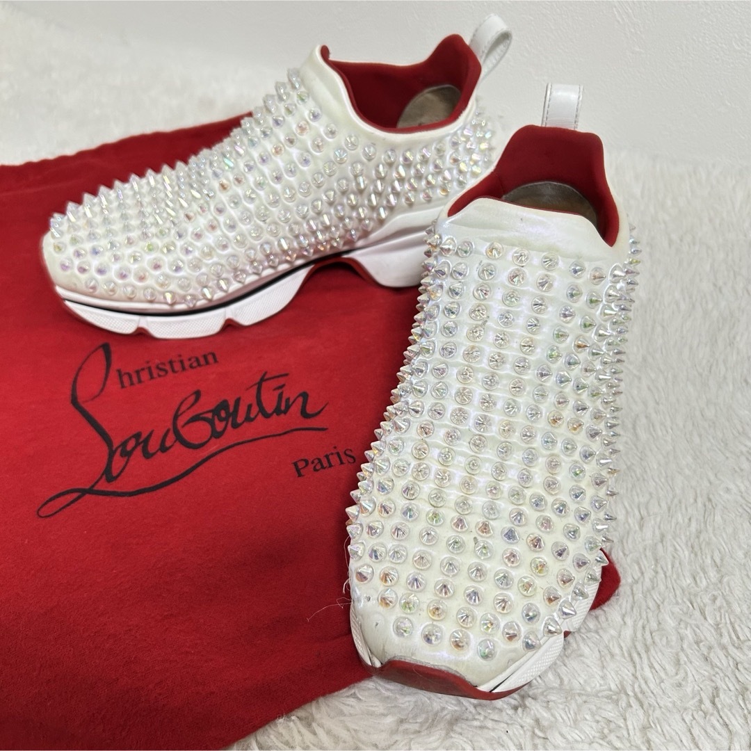 Christian Louboutin - 【クリスチャンルブタン】スパイクレザー Christian Louboutin - 【クリスチャンルブタン】スパイクレザー