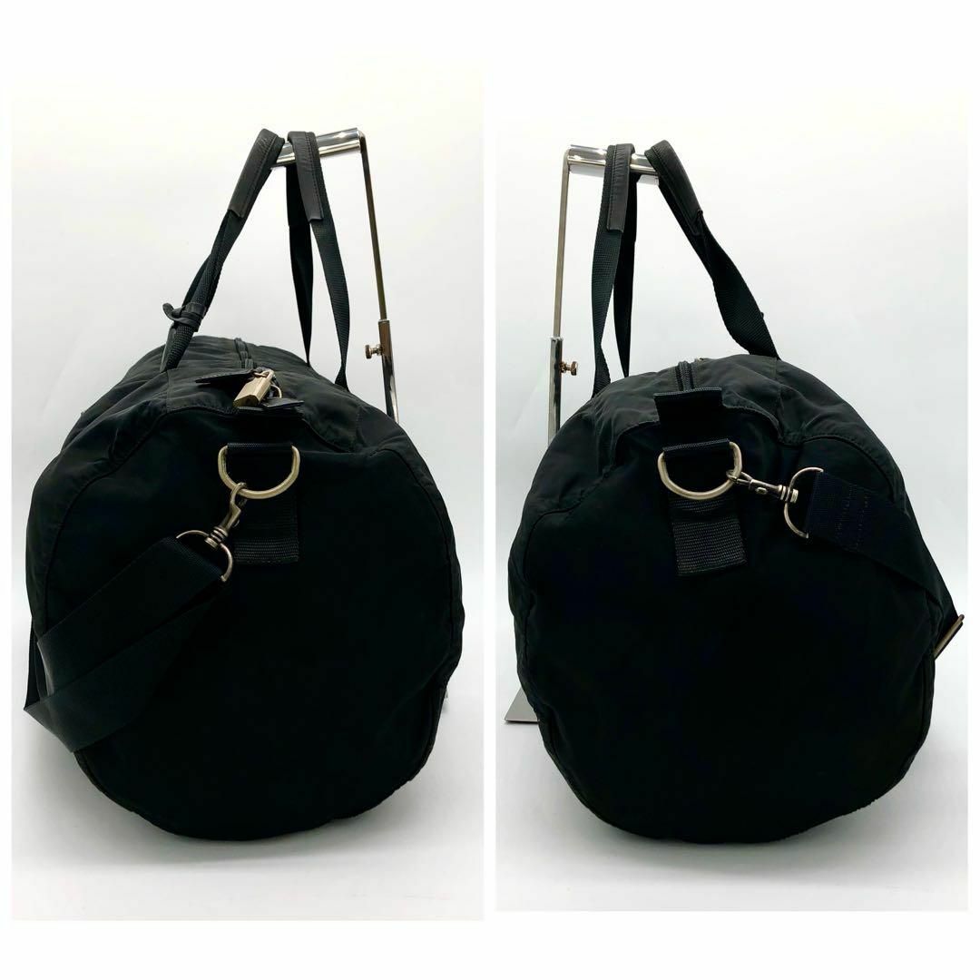 PRADA - 【極美品】プラダ 2way ボストンバッグ 南京錠 鍵付き PRADA - 【極美品】プラダ 2way ボストンバッグ 南京錠 鍵付き