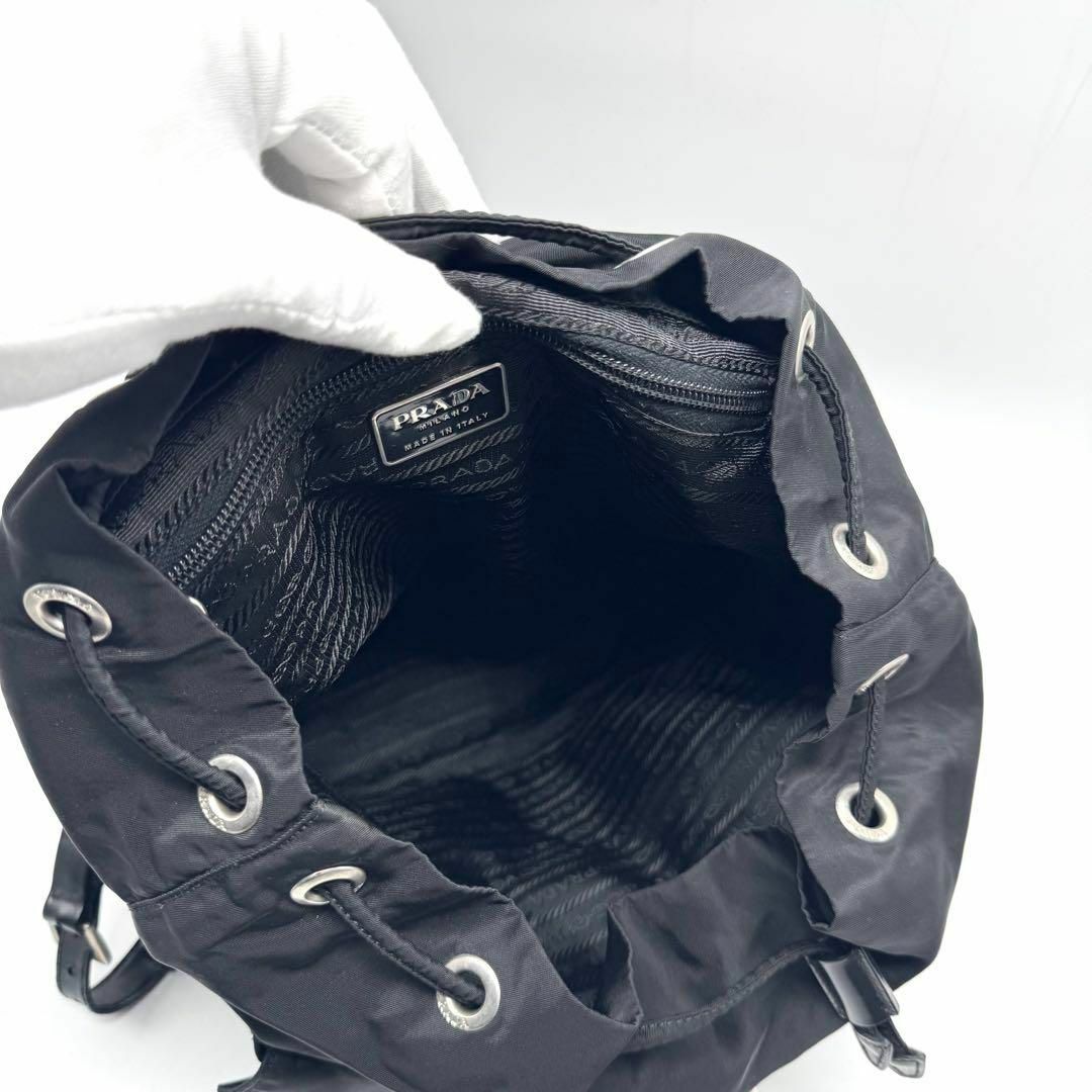 PRADA - 【極上美品】プラダ リュック バックパック 三角 巾着 PRADA - 【極上美品】プラダ リュック バックパック 三角 巾着