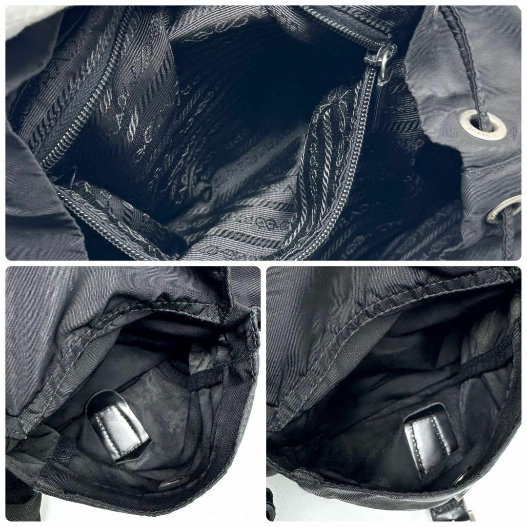 PRADA - 【極上美品】プラダ リュック バックパック 三角 巾着 PRADA - 【極上美品】プラダ リュック バックパック 三角 巾着