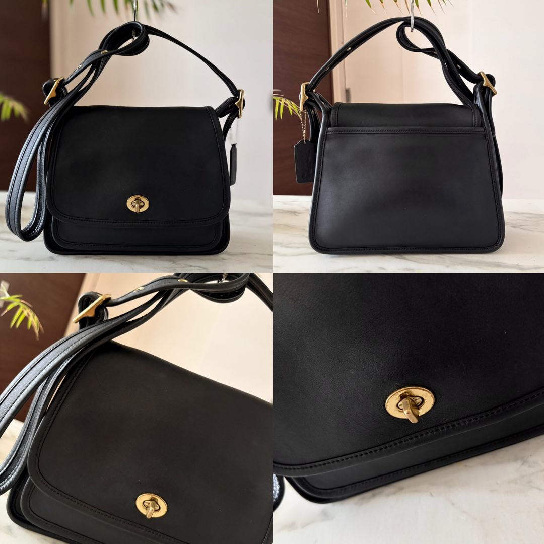 COACH - 極美品 COACH オールドコーチ レザーショルダーバッグの COACH - 極美品 COACH オールドコーチ レザーショルダーバッグの
