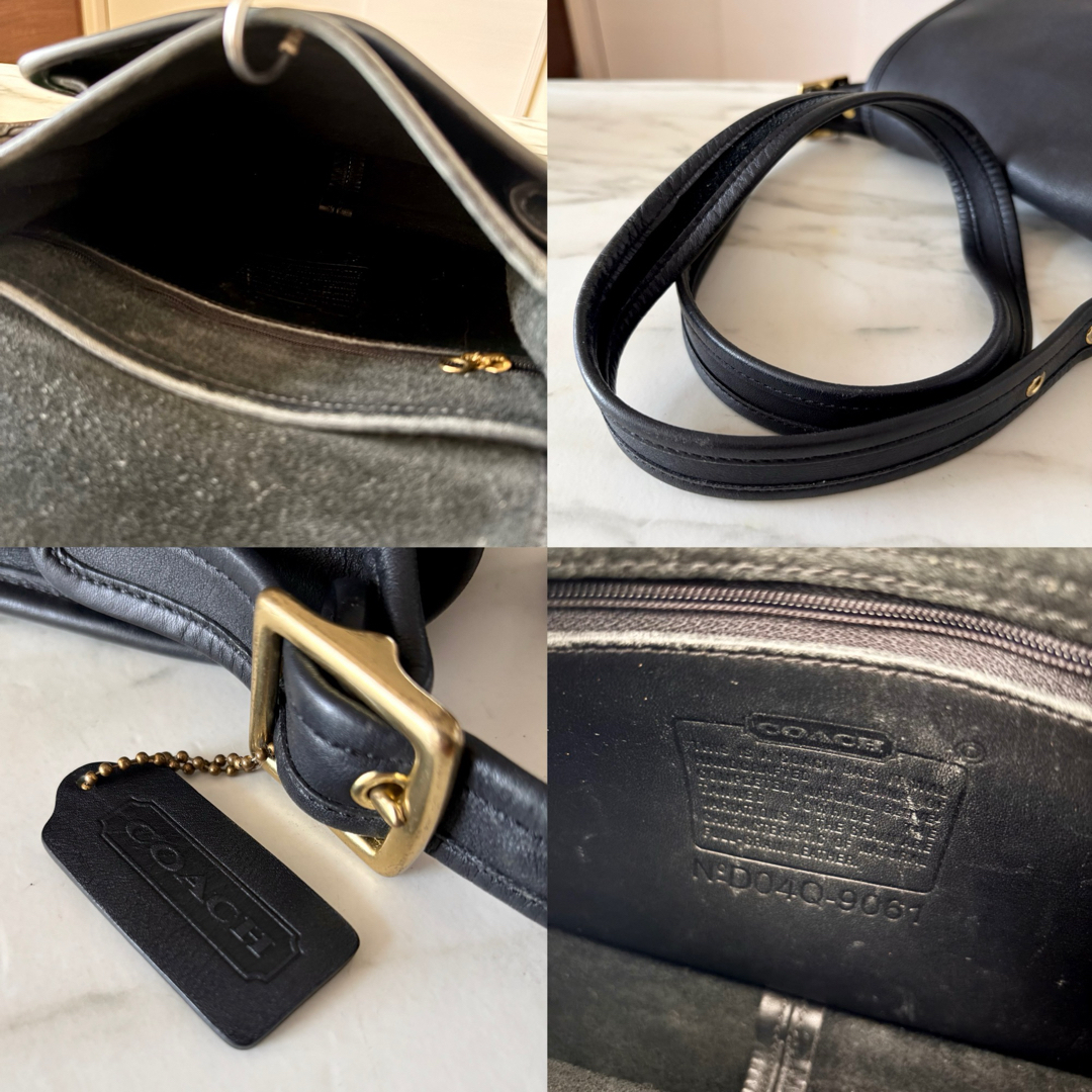 COACH - 極美品 COACH オールドコーチ レザーショルダーバッグの COACH - 極美品 COACH オールドコーチ レザーショルダーバッグの
