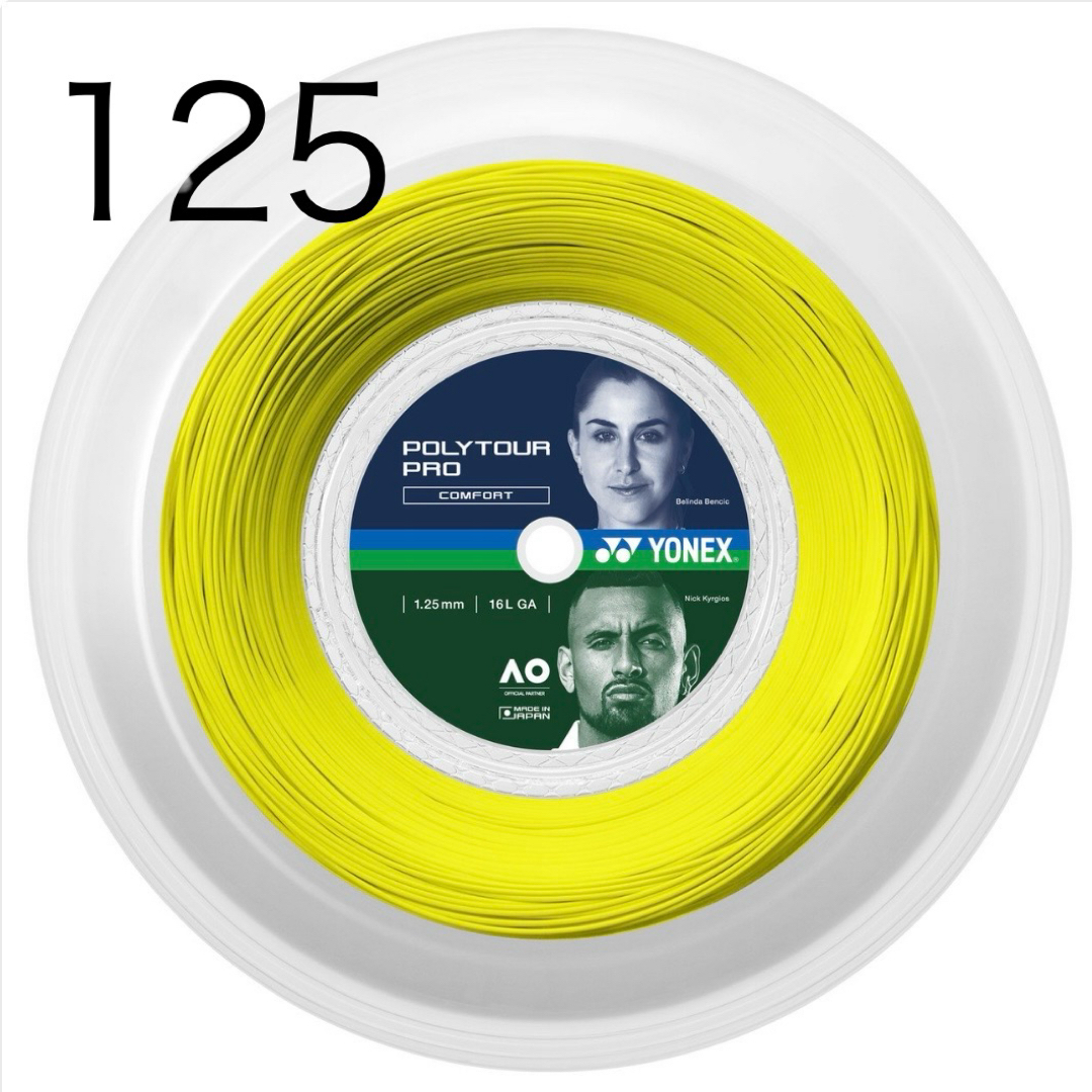 YONEX - ヨネックス ポリツアー プロ 125 200mロール YONEX YONEX - ヨネックス ポリツアー プロ 125 200mロール YONEX